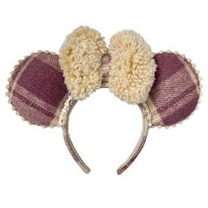 Cozy Flannel Sherpa Minnie Mouse Ears